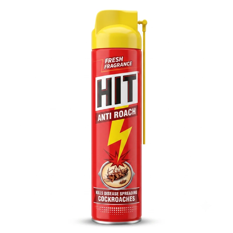HIT Cockroach Killer Spray, 625 ml - Fast & Long-Lasting Protection Cleaning & Household