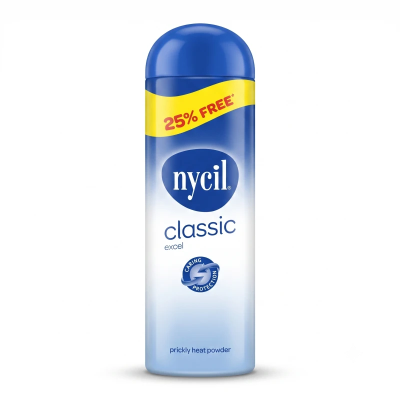Nycil Classic Prickly Heat Talcum Powder - Germ Protection, 150 g Beauty & Hygiene